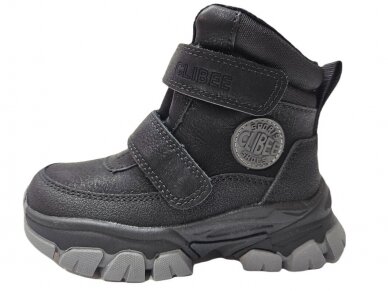 Batai žieminiai berniukams (26-31) HB399 BLACK\GREY 1