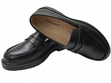 Bateliai "loferiai" moterims 2115-1black 4