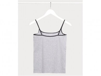 Marškinėliai moterims "Utenos trikotažas" (S-XL) 1860A-MEL pilka 1